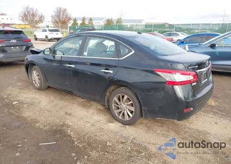 2013 Nissan Sentra Sv z USA, uszkodzony, nr VIN 3N1AB7AP5DL673638